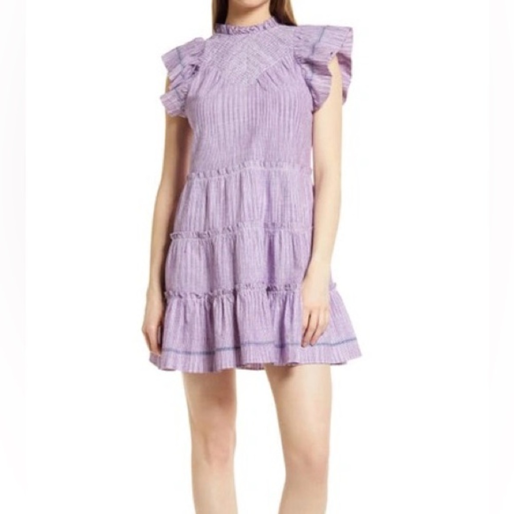 purple mini dress - worn once